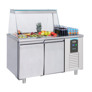 Combisteel Pro Line Saladette 2 Türen 3X 1/1Gn Behälter