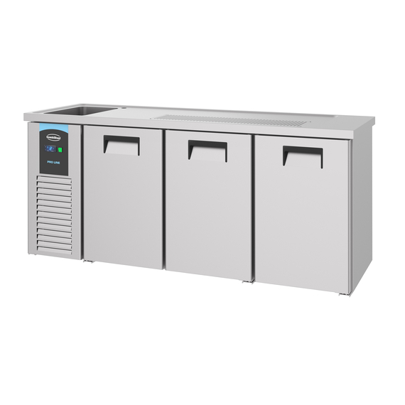 Combisteel Biertheke 3 Türen 1L