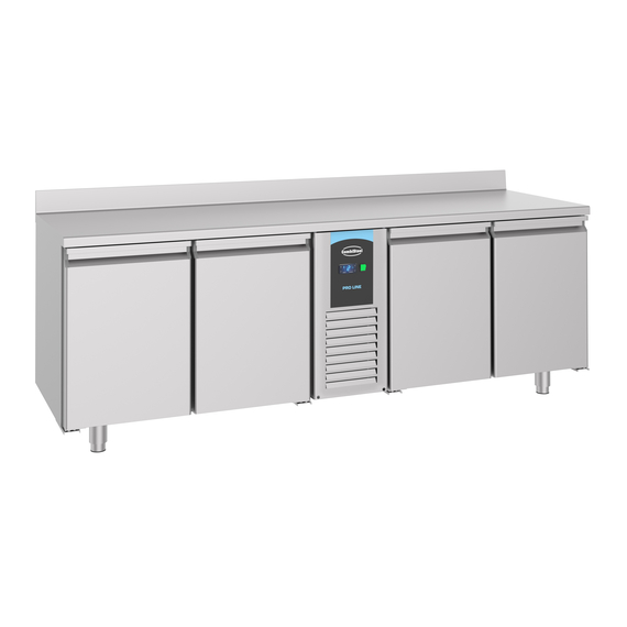 Combisteel Pro Line 700 Kühltisch Aufkantung 4 Türen Monoblock Energy Line