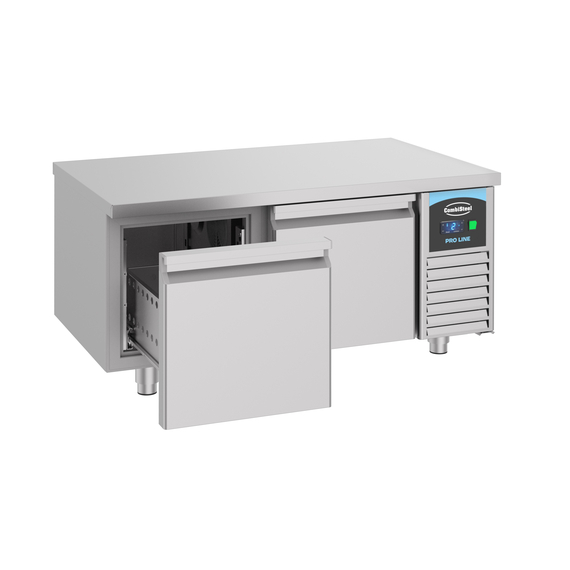 Combisteel Pro Line Kühltisch 600 Hoch 2 Schubladen
