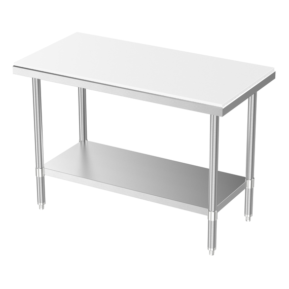 Combisteel 700 Arbeitstisch Grundboden mit Anschnittfläche Selbstmontage 700