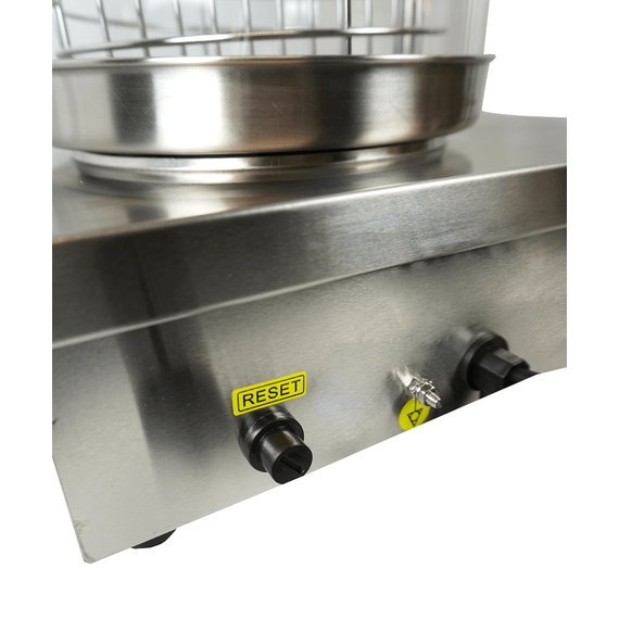 Combisteel Hot Dog Gerät mit 2 Brotwärmer
