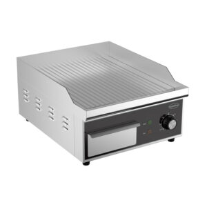 Combisteel Elektro Grillplatte Gerillt