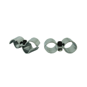 Combisteel Satz mit 2 Chrom Halterungen Zum Verbinden Der Regale für 7530.0005-0010-0015-0020