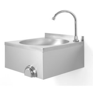 Combisteel Knie Bedientes Handwaschbecken – Breite 400 – Art.-Nr.: 7531.0010