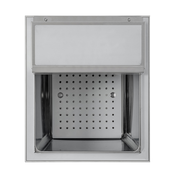Combisteel Edelstahl Einbau Eisbehälter – Breite 380