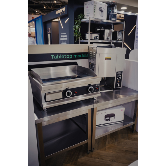 Combisteel Gas Grillplatte Chrom 650