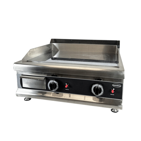 Combisteel Gas Grillplatte Chrom 800