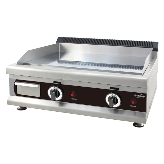 Combisteel Gas Grillplatte Chrom 800