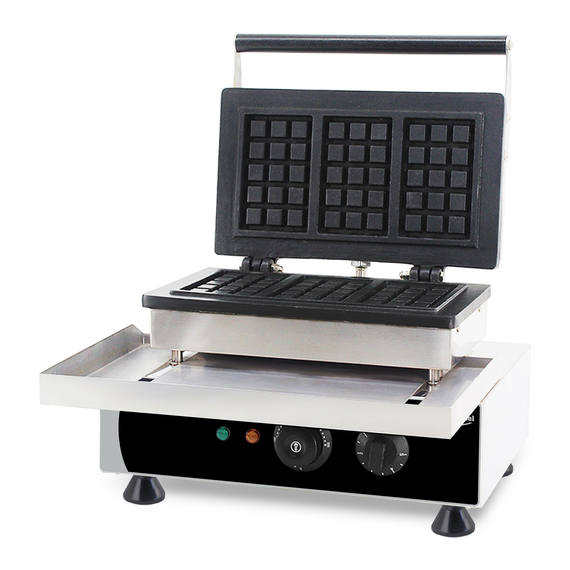 Combisteel Waffeleisen 3St Brüssel Waffel