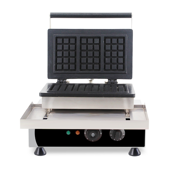 Combisteel Waffeleisen 3St Brüssel Waffel