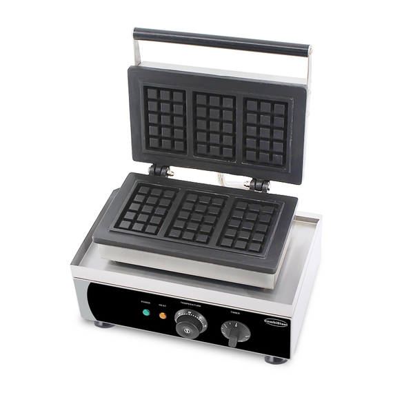 Combisteel Waffeleisen 3St Brüssel Waffel