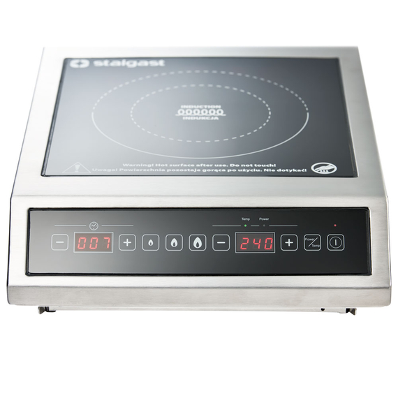 Induktionskocher 3,5 Watt, 230 Volt, Abmessung 330x415x110 mm (BxTxH)
