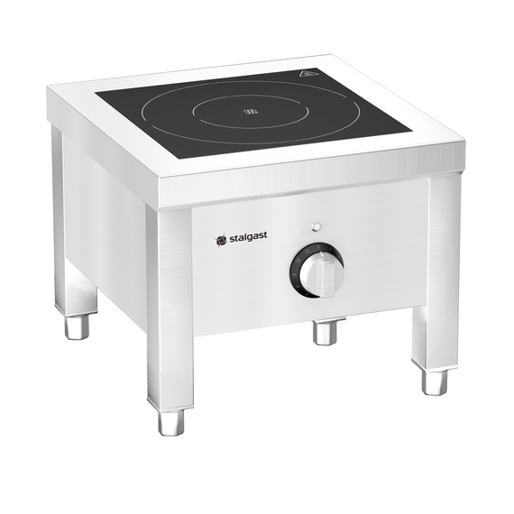 Induktions-Hockerkocher, 500x500x380 mm, 8 kW, 400V