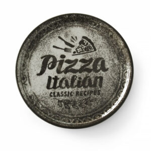 Hendi Pizzateller Recipe Collection Schwarz, Schwarz, ⌀330mm