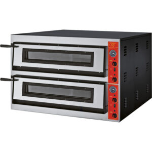 GGF Pizzaofen mit zwei Kammern für 18 Pizzen à 300 mm, 19,2 kW, 1150 x 1020 x 750 mm (BxTxH)