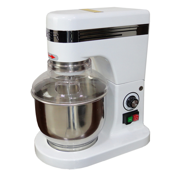 Planetenmixer 7 Liter, 300 Watt, 250 x 400 x 410 mm (BxTxH)