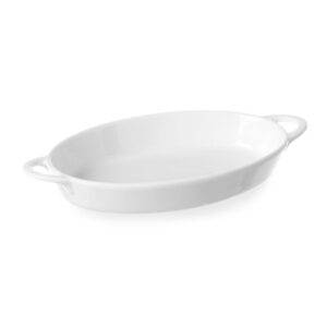 Hendi Ofenform mit Ohrengriffen, oval, 0,19L, 200x107x(H)30mm