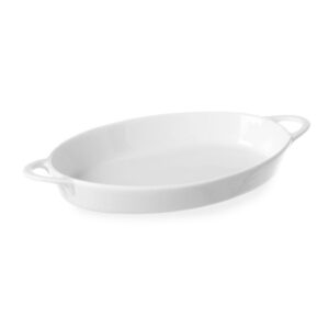 Hendi Ofenform mit Ohrengriffen, oval, 0,35L, 262x140x(H)33mm