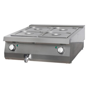 Maxima Gastro Premium Bain Marie - Doppeleinheit - 90 cm Tief - Elektrisch