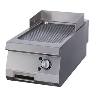 Maxima Gastro Premium Grillplatte - Gerillt - Einzeleinheit - 90 cm Tief - Elektrisch
