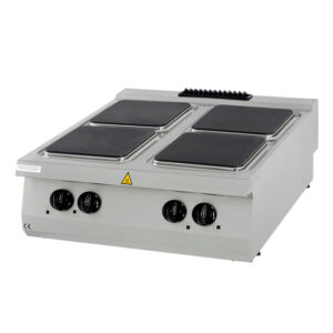 Maxima Gastro Premium Kochfeld - 4 Brenner - Doppeleinheit - 90 cm Tief - Elektrisch