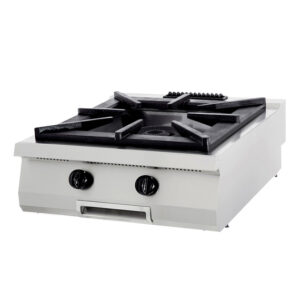 Maxima Gastro Premium Kochfeld - 1 Brenner - Doppeleinheit - 90 cm Tief - Gas