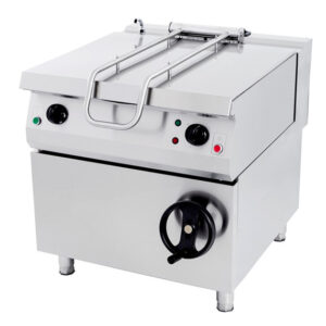 Maxima Gastro Premium Kippbratpfanne - 100 l - 90 cm Tief - Gas