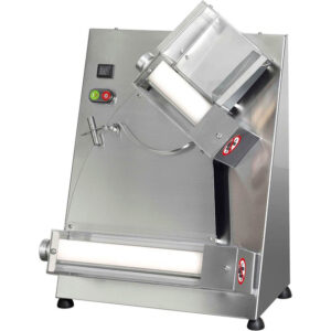 Teigausrollmaschine, Walzenlänge 300 mm, 0,5 kW, 510x490x640 mm (BxTxH)