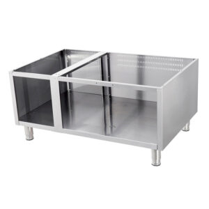 Maxima Gastro Premium Arbeitsschrank - Dreifache Einheit - 90 cm Tief - Offen