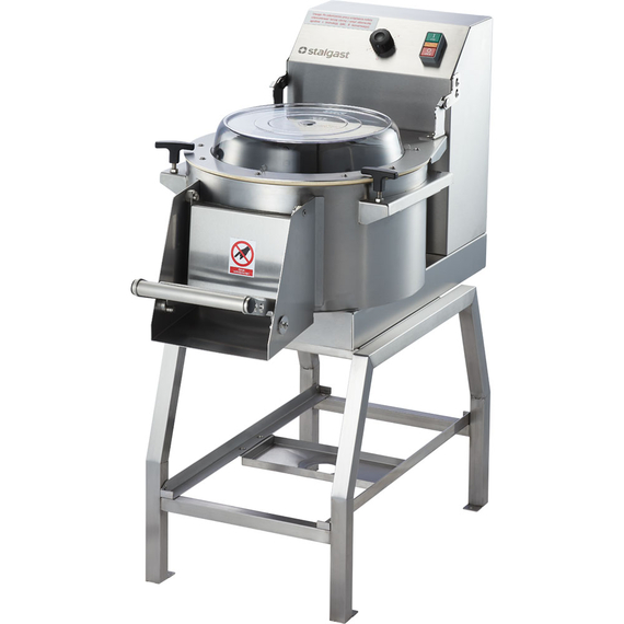 Stalgast Edelstahl Kartoffelschälmaschine, Kapazität bis zu 60 kg/h, 0,55 kW