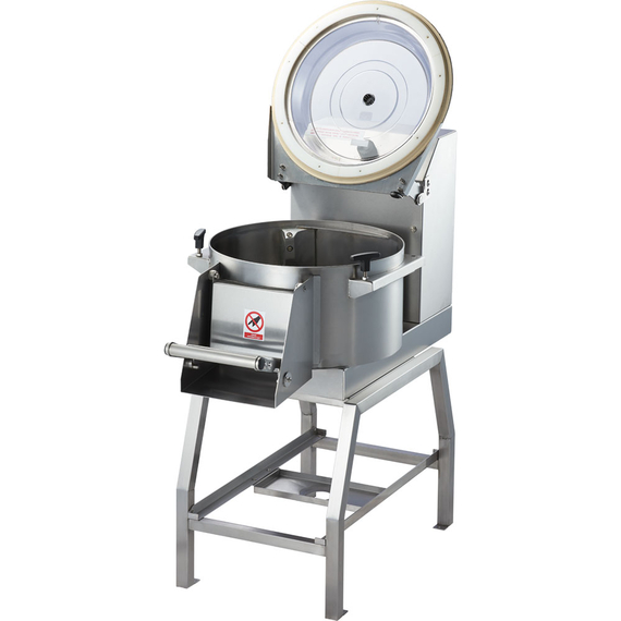 Stalgast Edelstahl Kartoffelschälmaschine, Kapazität bis zu 60 kg/h, 0,55 kW