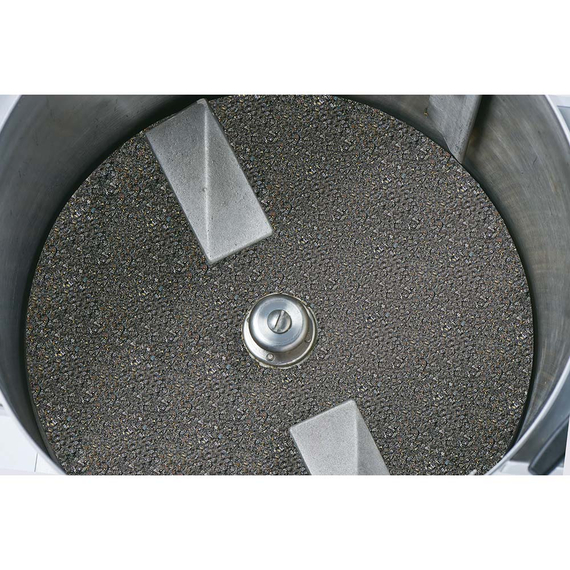 Stalgast Edelstahl Kartoffelschälmaschine, Kapazität bis zu 60 kg/h, 0,55 kW