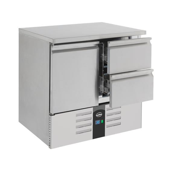 Combisteel Compact Line Kühltisch 1 Tür/2 Laden