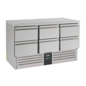 Combisteel Compact Line Kühltisch 6 Schubladen