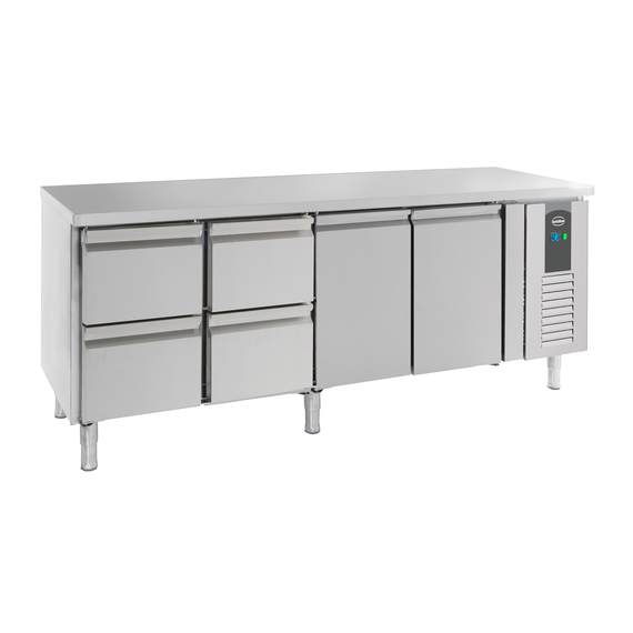 Combisteel Standard Line 700 Kühltisch 2 Türen Und 4 Schubladen