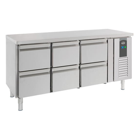 Combisteel Standard Line 700 Kühltisch 6 Schubladen