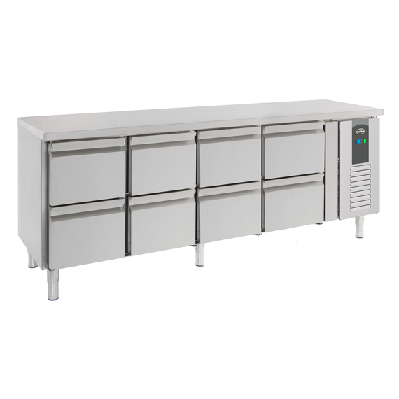 Combisteel Standard Line 700 Kühltisch 8 Schubladen