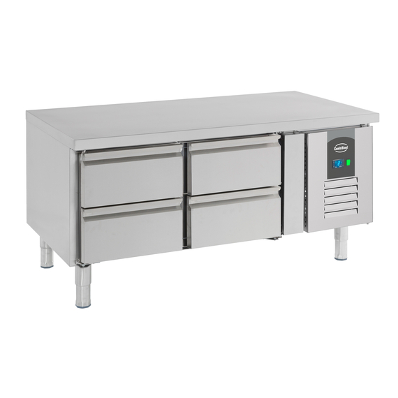 Combisteel Kühltisch 650 Hoch 4 Schubladen