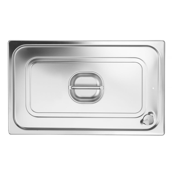 Hendi Gastronorm-Deckel mit Silikonrand, Profi Line, GN 1/1, 530x325mm
