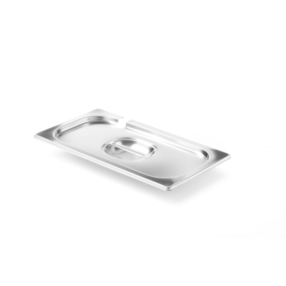 Hendi Gastronorm-Deckel mit Löffelaussparung, Profi Line, GN 1/3, 325x176mm