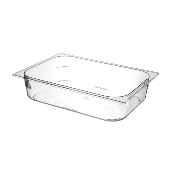 Hendi Eiscreme-Behälter Polycarbonat, 5L, Transparent, 360x250x(H)80mm