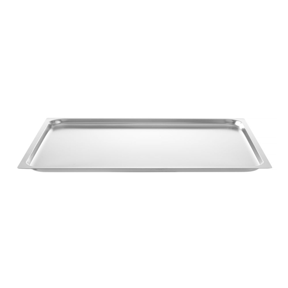 Hendi Gastronorm-Backblech Profi Line GN 2/1, Profi Line, GN 2/1, 650x530x(H)20mm