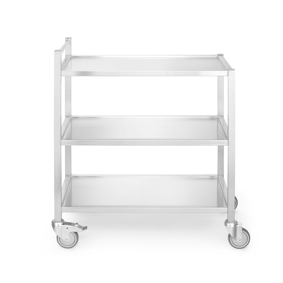 Hendi Servierwagen, geschweißt, Profi Line, 800x500x(H)850mm