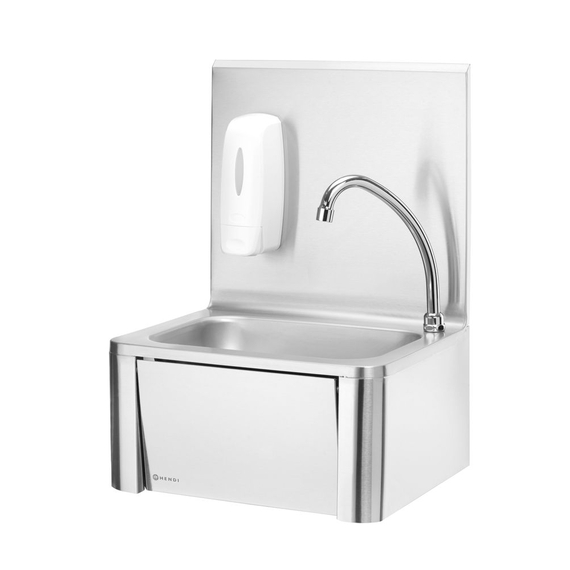 Hendi Handwaschbecken mit Kniebedienung, 400x330x(H)560mm