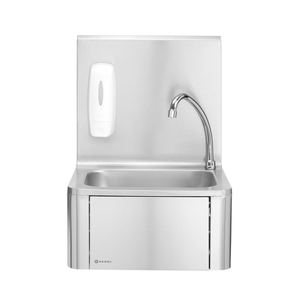 Hendi Handwaschbecken mit Kniebedienung, 400x330x(H)560mm