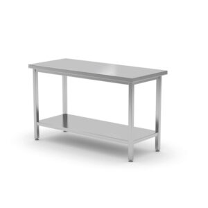Hendi Zentraler Arbeitstisch – verschraubt, Profi Line, 1200x700x(H)850mm