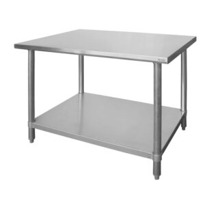 Hendi Zentraler Arbeitstisch, Budget Line, 1800x600x(H)850mm