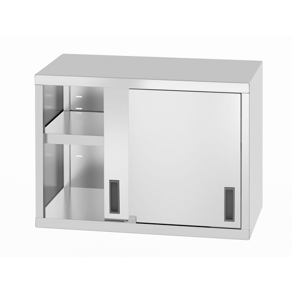 Hendi Hängeschrank – verschweißt, mit Schiebetüren, Profi Line, 800x400x(H)600mm