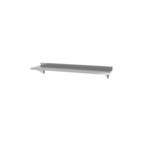 Hendi Wandablage, mit 2 Halterungen, 1200x300x(H)250mm